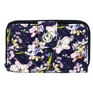 Vera Bradley Cotton Turnlock Wallet